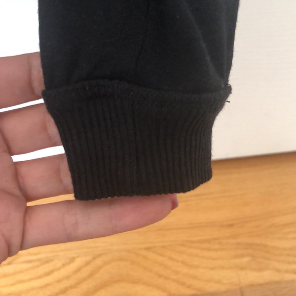 Theory Avey Cardigan Top p Black Lace Floral - Picture 7 of 7